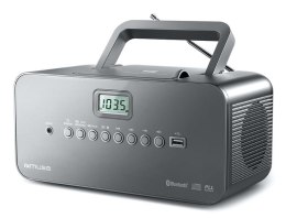 Muse Muse M-30 BT Cyfrowy 2 W FM, MW, PLL Szary Odtwarzacz mp3