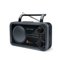 Muse Przenośne Radio Muse M-06DS, Szary (Wejście AUX, 2 pasmowe)