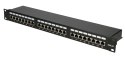 Extralink Patch panel Extralink EX.9830 (1U; kat. 5e; 24xRJ-45)