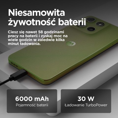 Motorola Smartfon Motorola Moto G15 Power 8/256GB Iguana Green