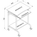 TECHly TECHLY BIURKO KOMPUTEROWE MAŁE 600X450 NA KÓŁKACH