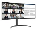 4evers LG 34WR55QK-B monitor komputerowy 86,4 cm (34") 3440 x 1440 px Wide Quad HD Czarny