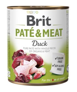 Brit BRIT Paté & Meat z Kaczką - mokra karma dla psa - 800 g