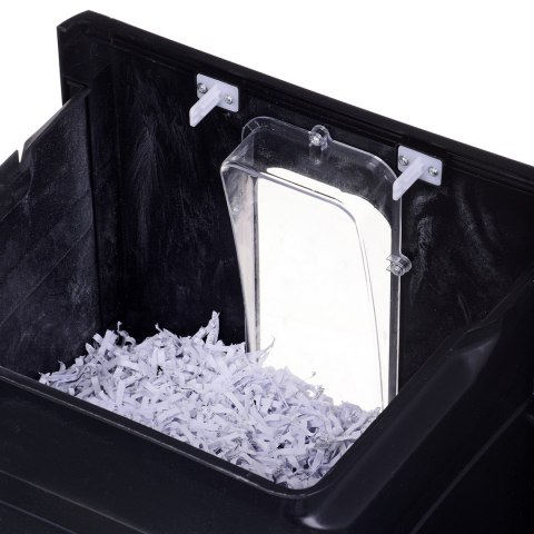 Activejet Niszczarka Activejet ASH-2502C, P-4, 28 l, ścinki 4x40 mm, czarna