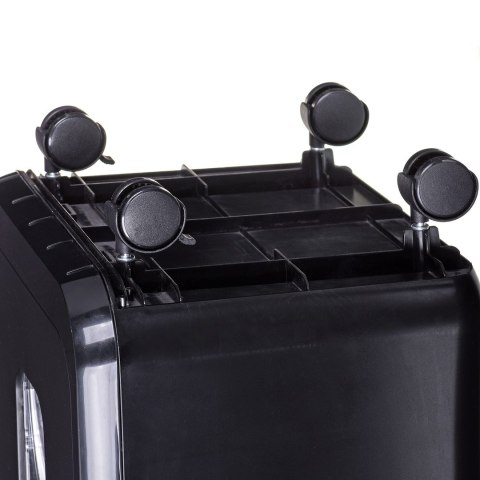 Activejet Niszczarka Activejet ASH-2502C, P-4, 28 l, ścinki 4x40 mm, czarna