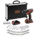 BLACK+DECKER Wiertarko-wkrętarka 18V CDC18BAFC-QW BLACK+DECKER