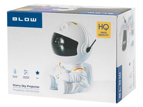 BLOW BLOW LAMPKA NOCNA PROJEKTOR LED ASTRONAUTA