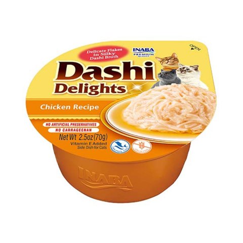 INABA INABA DASHI DELIGHTSKurczak70g bulion dla kota