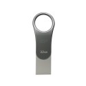 Silicon Power Pendrive Silicon Power Mobile C80 32GB Dual USB 3.1/Type-C Silver (SP032GBUC3C80V1S)