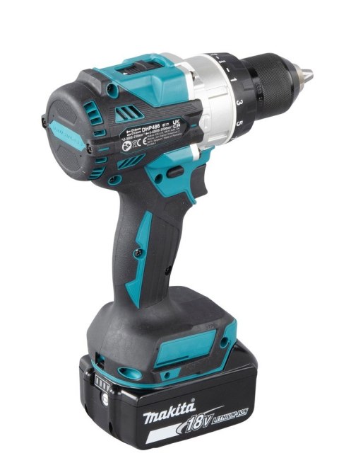 MAKITA Makita DHP486Z wiertło 2100 RPM 2,7 kg Czarny, Niebieski