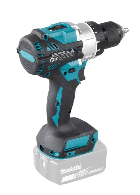 MAKITA Makita DHP486Z wiertło 2100 RPM 2,7 kg Czarny, Niebieski