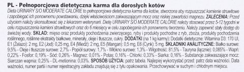 Royal Canin ROYAL CANIN Urinary Moderate Calorie - saszetka 12x85g