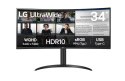 4evers LG 34WR55QK-B monitor komputerowy 86,4 cm (34") 3440 x 1440 px Wide Quad HD Czarny