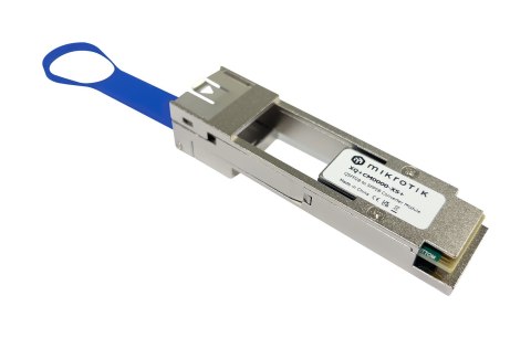 MikroTik Konwerter MikroTik QSFP28 na SFP28 XQ+CM0000-XS+ (SFP/SFP+/SFP28 | QSFP28 do SFP28 | 25000 Mbit/s | Od -20 do 85)
