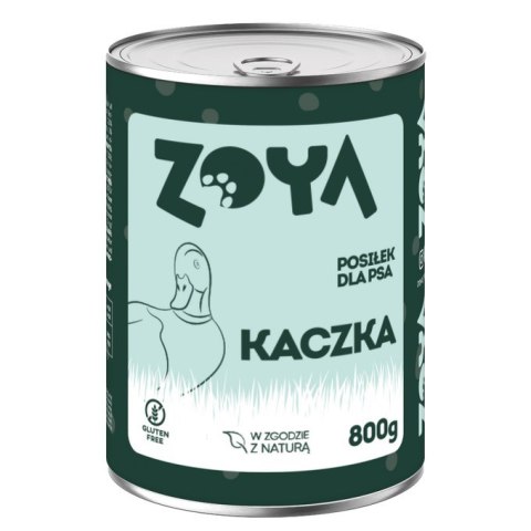 ZOYA ZOYA Kaczka - puszka - Karma mokra dla psów - 800g