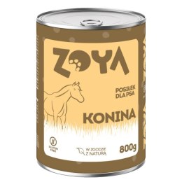 ZOYA ZOYA Konina - puszka - Karma mokra dla psów - 800g