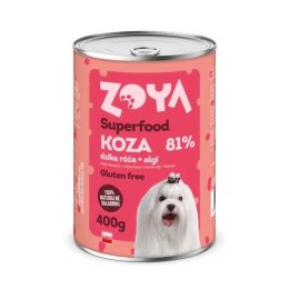 ZOYA ZOYA Koza - Superfood - Karma mokra dla psów - 400g