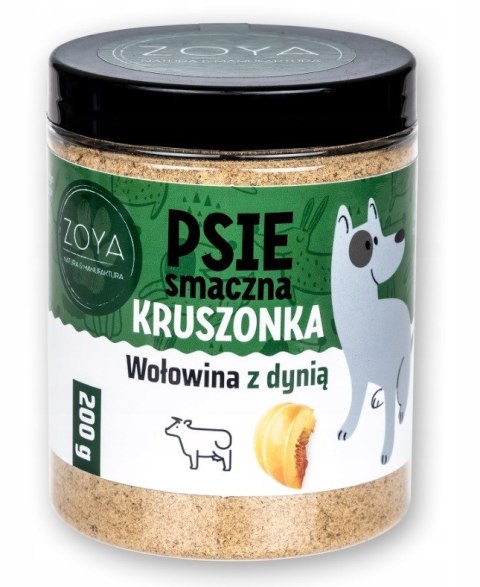 ZOYA ZOYA Kruszonka Wołowina - Przysmak dla psów - 200g