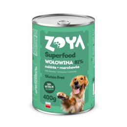 ZOYA ZOYA Wołowina - Superfood - Karma mokra dla psów - 400g