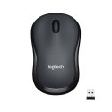 Logitech Mysz Logitech M220 Silent 910-004878 (optyczna; 1000 DPI; kolor czarny)