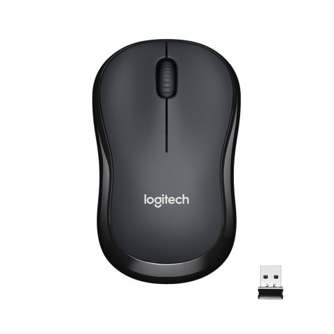 Logitech Mysz Logitech M220 Silent 910-004878 (optyczna; 1000 DPI; kolor czarny)