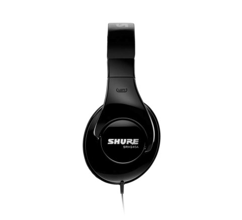 SHURE Shure SRH240A-BK-EFS - Słuchawki nauszne, do zastosowań monitorowych i ogólnych, home studio