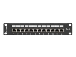 Lanberg Patch panel Lanberg PPF6-9012-B (1U; 10