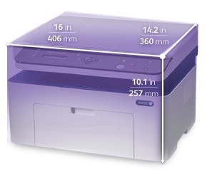 Xerox Urządzenie wielofunkcyjne Xerox WorkCentre 3025V_BI (laserowe; A4; Skaner płaski)