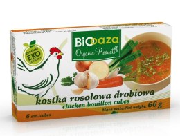 BIO OAZA Kostka rosołowa drobiowa BIO 66g