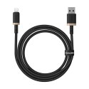 Baseus Kabel Baseus Dura 2.4A 1m (czarno-złoty)
