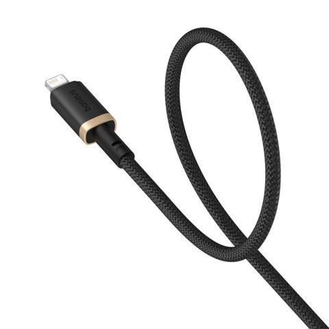 Baseus Kabel Baseus Dura 2.4A 1m (czarno-złoty)