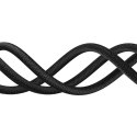 Baseus Kabel Baseus Dura 2.4A 1m (czarno-złoty)