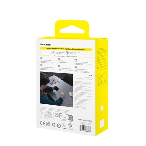 Baseus Kabel Baseus Gem 2.4A 2m (biały)