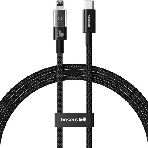 Baseus Kabel Baseus Gem USB C-IP 20W 1m (czarny)