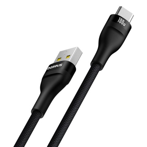 Baseus Kabel Baseus Flash 2 USB-USB C 100W 1m (czarny)