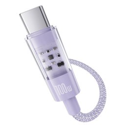 Baseus Kabel Baseus Gem USB-USB C 100W 2m (fioletowy)