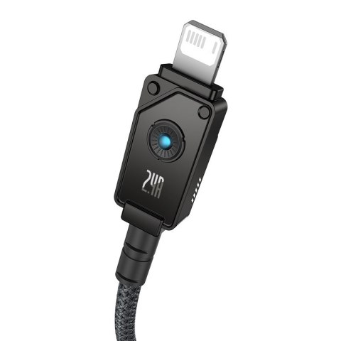 Baseus Kabel Baseus Unbreakable USB-IP 2.4A 1m (czarny)