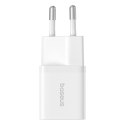 Baseus Ładowarka sieciowa Baseus GaN5 1C 25W EU (biały)
