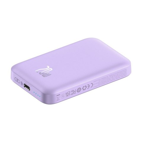 Baseus Powerbank Baseus Magnetic Mini Air 6000mAh (fiolet)