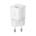 Baseus Ładowarka Baseus GaN5S 1C 30W EU (moon white)
