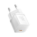 Baseus Ładowarka Baseus GaN5S 1C 30W EU (moon white)