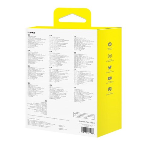 Baseus Ładowarka sieciowa Baseus Cube C+U 30W EU (cluster black)