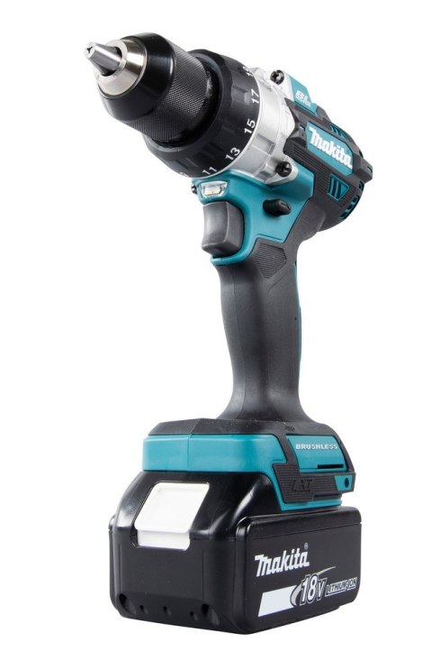 MAKITA Akumulatorowa wiertarko-wkrętarka udarowa LXT MAKITA DHP486RTJ 18V 130/65Nm 2x5,0Ah