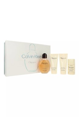Zestaw Calvin Klein Obsession Edt 125ml + Deostick 75g + After Shave Balm 100ml + Body Wash 100ml