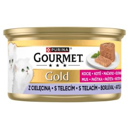 PURINA NESTLE PURINA GOURMET GOLD KITTEN  - Mus z cielęciną 85g