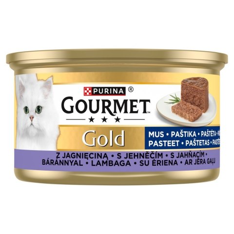 PURINA NESTLE PURINA GOURMET GOLD Mus z jagnięciną 85g