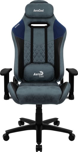 Aerocool Fotel gamingowy Aerocool AC-280 DUKE AEROAC-280DUKE-BK/BL (kolor niebieski)