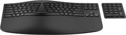 Hewlett-Packard Klawiatura HP 960 Ergonomic Wireless Keyboard bezprzewodowa czarna 37E755AA