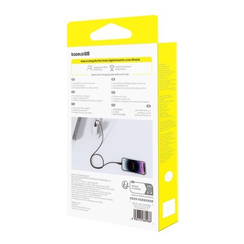 Baseus Kabel Baseus Dura 2.4A 1m (czerwono-czarny)