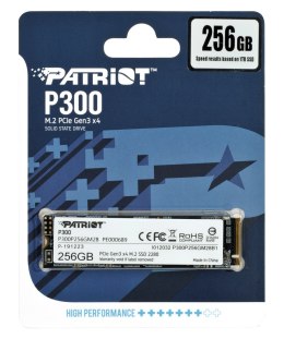 Patriot Memory SSD Patriot P300 M.2 PCI-Ex4 NVMe 256GB 1,7GB/s